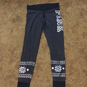 Pink Victoria secrets leggings